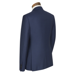 Navy Plain Weave Blazer