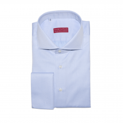 Blue Self Check Shirt