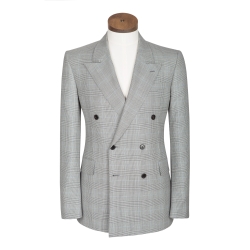 Prince of Wales Double Breasted Suit
